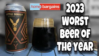 STARTING 2023 WITH A BANG- Little Donkey - Donkeystone Brewing - Seasonal Stout - Home Bargains