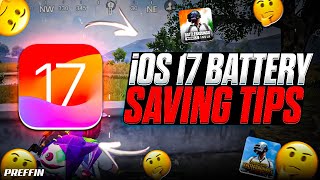 iOS 17 Battery Saving Tips🔥 10 Tips | iPhone Battery Saving Tips | Fix Battery drain 100%