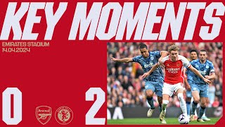 HIGHLIGHTS | Arsenal vs Aston Villa (0-2) | Premier League
