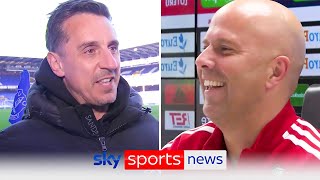 "I love Dutch coaches" | Gary Neville reacts to Arne Slot potentially joining Liverpool