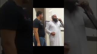 A Guy Taking Shahadah With Mohamed Hoblos !