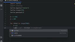 Advanced Python Turtle Art Animation (Circular Design) | Creative Pattern with Loops and Rotation