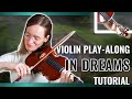 How to play Lord of the Rings - In Dreams | Easy Beginner Song | Violin Tutorial