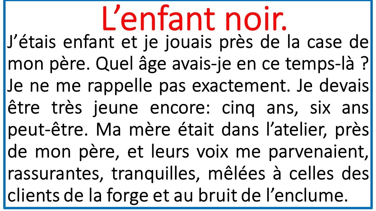 Apprendre à Lire Le Français: Texte Court Et Facile - YouTube