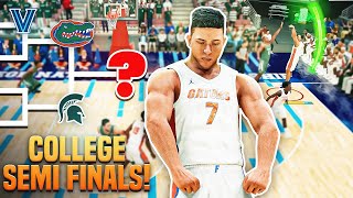 COLLEGE SEMI FINAL GAME! Kaygiannis Dropping 40! 2K22 Ep.3