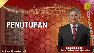 Penutupan Bimbingan Teknis Penanganan Perkara Berbasis Keadilan Restoratif (Restorative Justice)