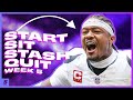 Justin Boone's START, SIT, STASH, QUIT! Fantasy Football Week 5