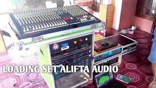 Alifta Audio Loading Grebek Sound System Set Setup