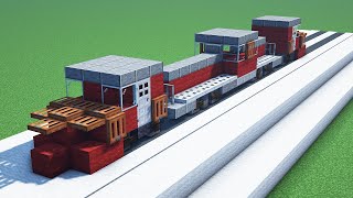 [Minecraft Tutorial] Snow Plow Train / How To Build a Snow Plow Train