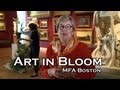 Boston MFA's Art in Bloom Opens Saturday Floral design with Fine Arts