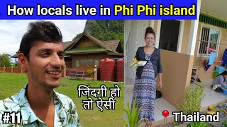 How locals live in phi phi islands, Krabi Thailand 🇹🇭