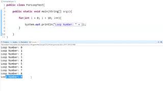 Java Programming Tutorial - 12 - for loop