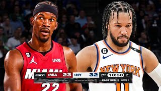 Miami Heat vs New York Knicks Full Game 1 Highlights | April 30, 2023 | 2023 NBA Playoffs