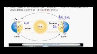 國三地球科學_公轉與四季變化【莫斯利國中自然科學】