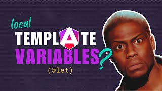 Template variables in Angular using the new @let syntax