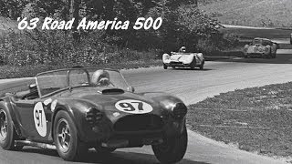 1963 Road America 500 - GT winners Dave MacDonald \u0026 Bob Bondurant in Shelby Cobra CSX2136