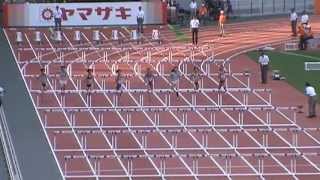 20130608 日本選手権女子100mH決勝 柴村さん木村さん大会新