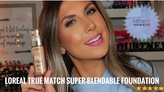 NEW! LOREAL TRUE MATCH SUPER-BLENDABLE FOUNDATION