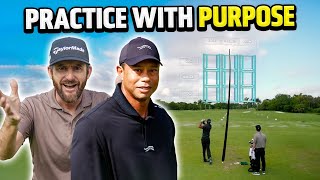 Tiger Woods Drill -PRACTICE WITH PURPOSE!