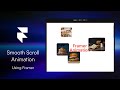 How to Create Smooth Scroll Animations in @Framer  (No Code Needed!)