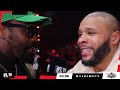 AWKWARD! -CHRIS EUBANK JR IS QUESTIONED BY DEREK CHISORA OVER CONOR BENN  REACTS TO AJ WIN IN SAUDI