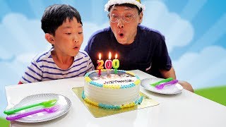 Happy Birthday Cake Cooking Toy Pretend Play