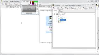 LabVIEW: start button XControl