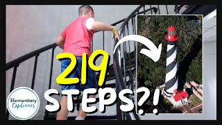 219 Steps to the Top! - Climbing the St. Augustine Lighthouse - St. Augustine, Florida