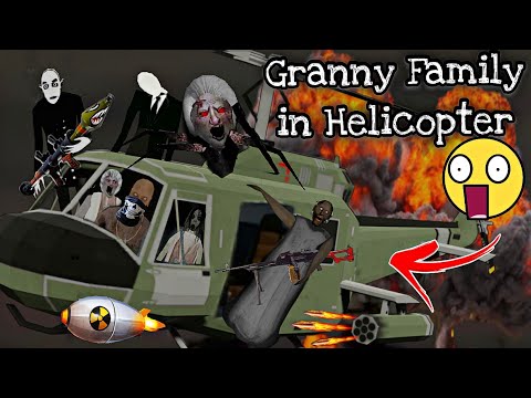 La abuela y su familia me persiguen con un helicóptero – Granny Afterlife (Nuevo juego no oficial)