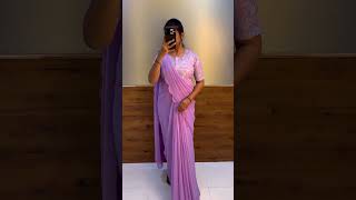 Zip go saree trending saree model ||latest trending readymade saree||9840037420