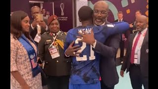 Tim Weah Meets his Family After USA Qualified To The Round of 16 - LB ONLINE TV CH-2