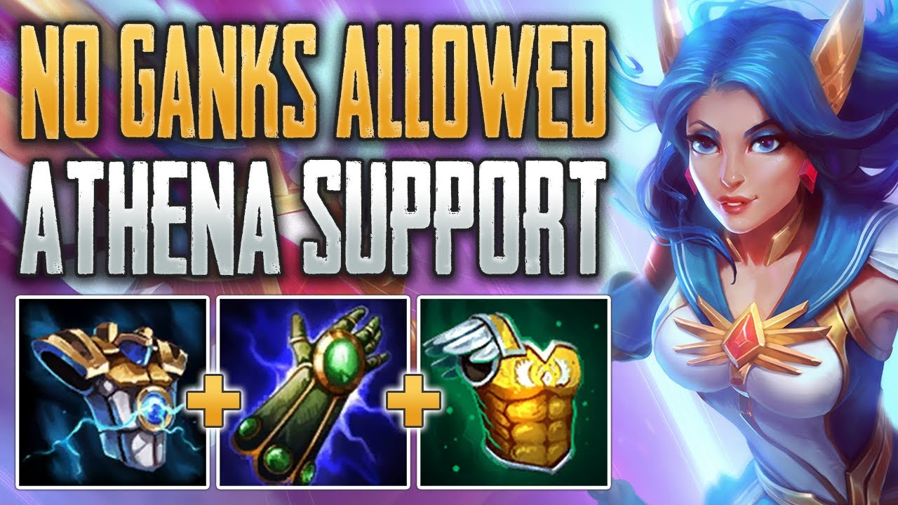 Back To Support Athena Support Gameplay Smite Conquest Youtube
