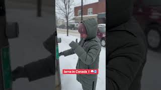 Iarna in Canada🇨🇦🌨️#emigrarecanada