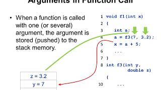 C Programming, Lecture 18, Stack Memory 02