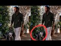 Can Yaman on a walk with his own dog