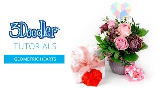 3D Pen Tutorial | Geometric Hearts with the 3Doodler