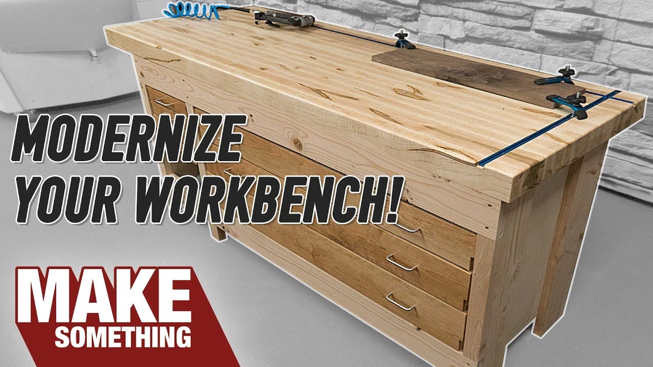 Modernize Your Workbench With All The Accessories! - YouTube