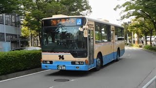 2022.07.20 三菱ふそう エアロスター PKG-MP35UM ワンステ 阪急バス 茨木営業所所属 2920 大阪200か26-09 ｢78 千里中央｣行き 千里中央駅周辺