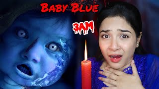 I did *BABY BLUE* Challenge at 3 AM | *G0NE WR0NG* | Nilanjana Dhar