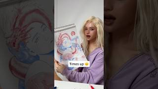 We swapped the drawing after every 10 minutes!😳 I‘m SHOOKED!! | JULIA GISELLA @mariusleqi