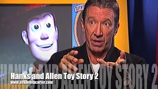 Tom Hanks and Tim Allen talk about Toy Story