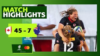 Canada on the CHARGE! | Canada v Australia Highlights | Pacific Four Series 2023 Rugby