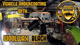 Rust Prevention Undercoating with Woolwax Black.