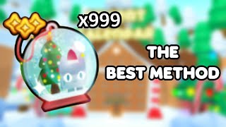 The *BEST* Method To Get Snow Globe Ornaments In Pet Simulator 99!