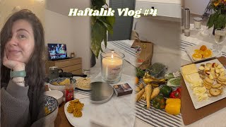 Haftalık Vlog #4 |@sinosamerikadabirogretmen'le Matcha, Lidl#rettertüte,MeksikaGecesi,Yemekhazırlığı