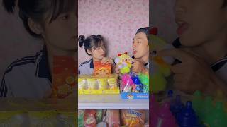 Unbox Baby Three miễn phí 🤩 | Căn tin cô Năm #anvattuoitho #candy #shorts