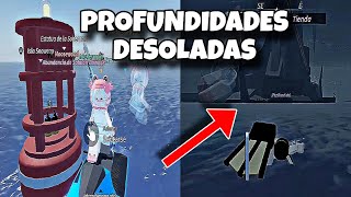 COMO LLEGAR A PROFUNDIDAD DESOLADA en FISH - ROBLOX