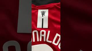 CAMISETA MANCHESTER UNITED 2008 CRISTIANO RONALDO CR7 #cr7 #manchesterunited #goat #ronaldo #ucl