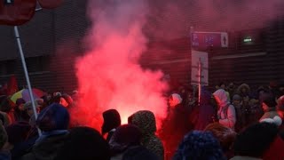 Demonstration in Vienna against the Austrian government