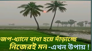 আনন্দপথ-৭৩৪  জপ-ধ্যানে বাধা হয়ে দাঁড়াচ্ছে নিজেরই মন -এখন উপায়!